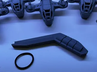 II MINIFIG RUBBER BAND GUN 
