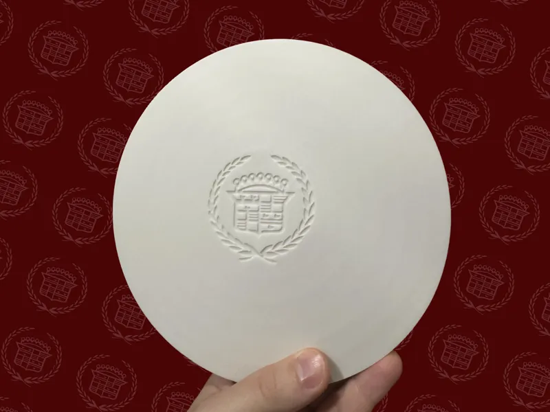 Cadillac Wheel Center Cap (1998–2005), 3D Scan