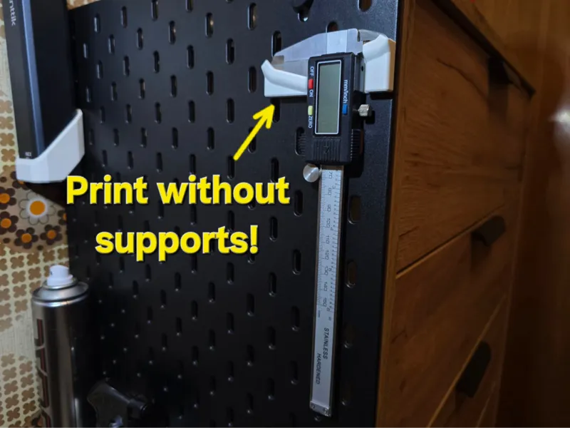 IKEA SKADIS caliper holder