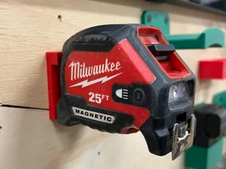 Milwaukee Tape Measure Wall Mount Hanger