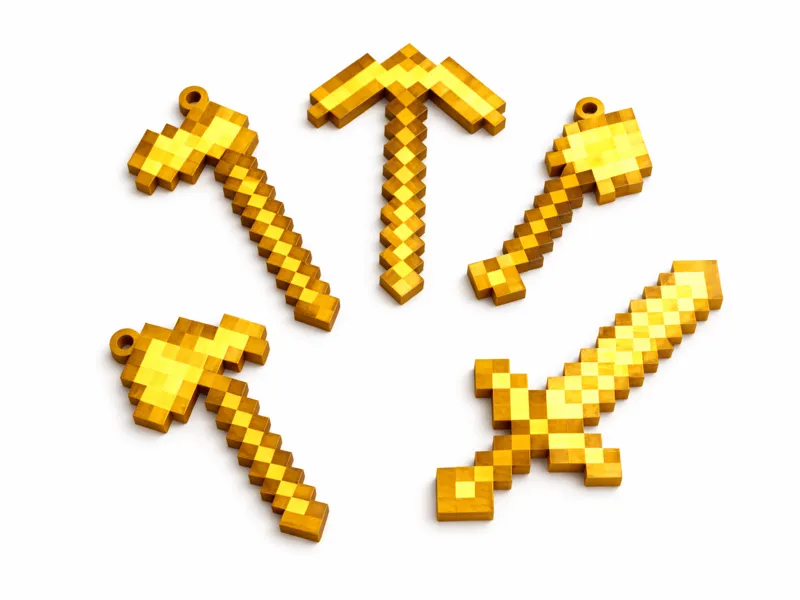 Minecraft Keychains