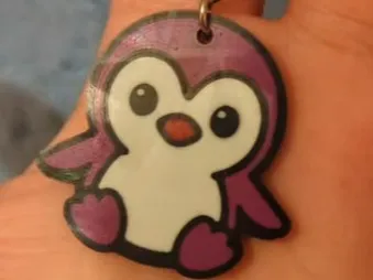 keychain - penguin