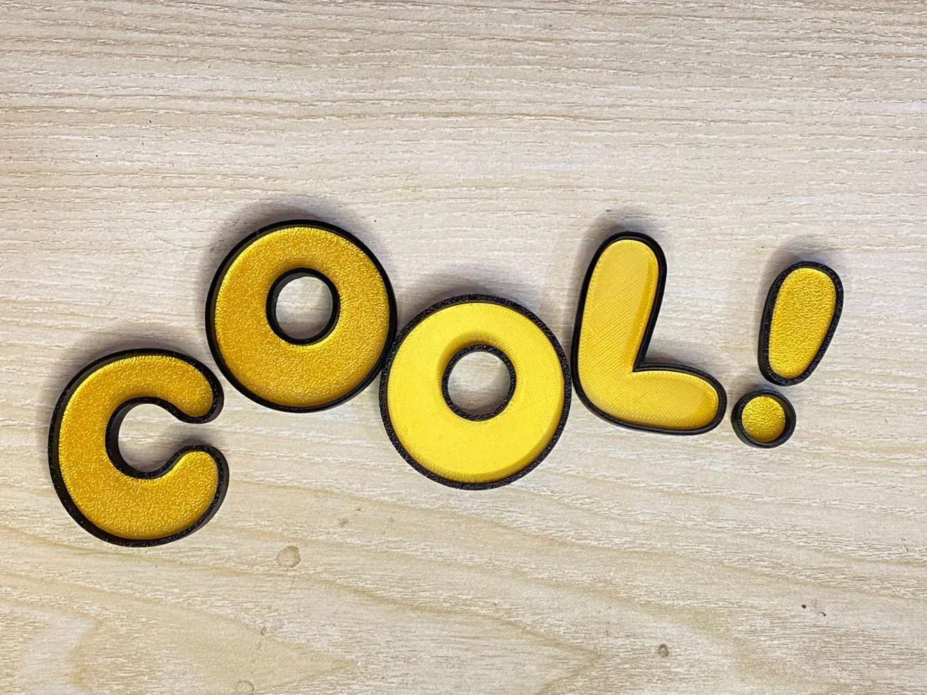 COOL sign - Free 3D Print Model - MakerWorld