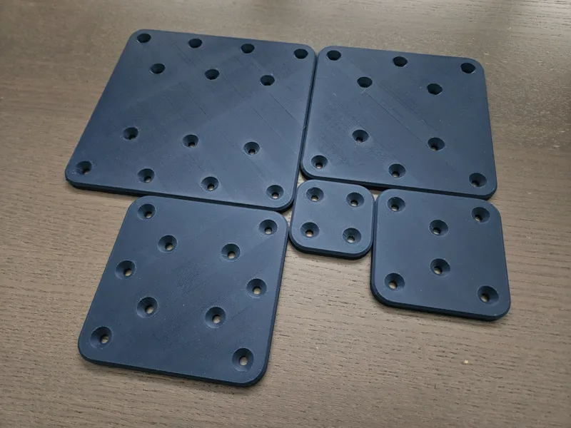 Square Gusset/Connector Plates