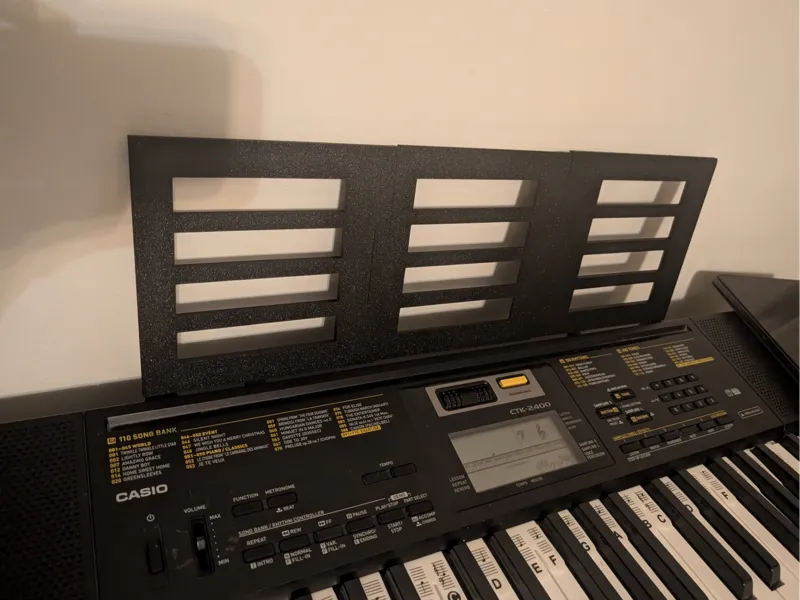 Casio Keyboard Music Stand