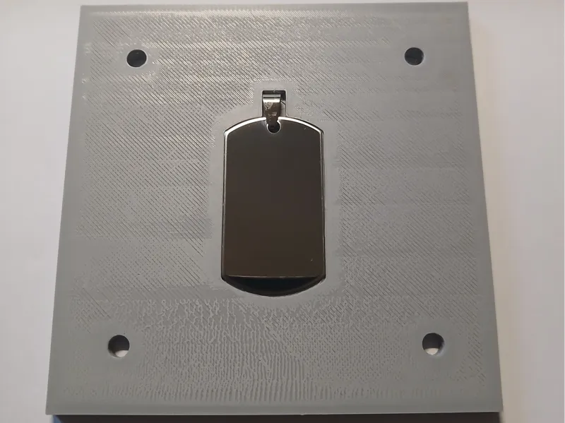 Support plaque militaire 43x24 pour xtool ultra F2