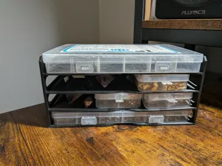 Storage Shelf for Assortment Set Cases