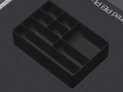 Gridfinity 3x2 multi compartment