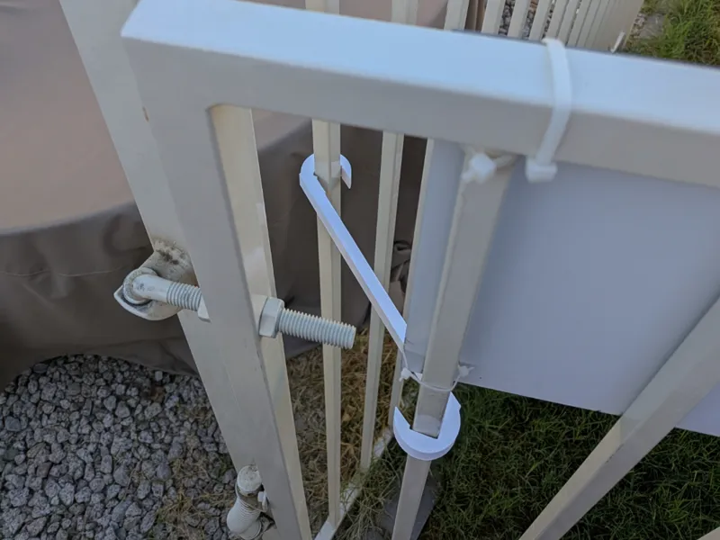 Pool Gate Holder