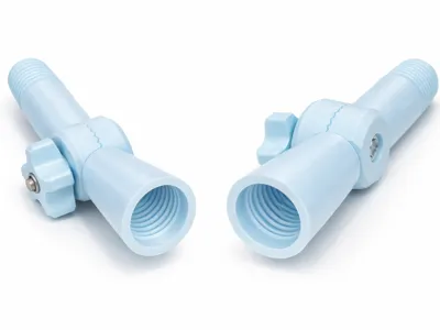 Angle piece for telescopic handle
