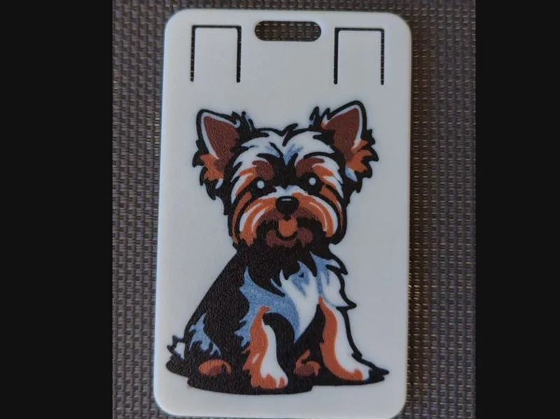 Badge yorkshire terrier