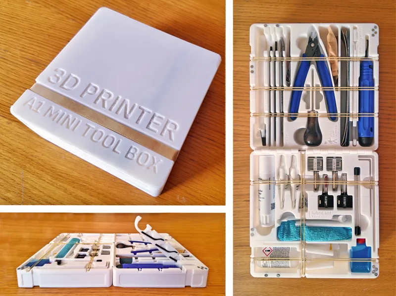 A1 Mini Toolbox |Storage System | two stages