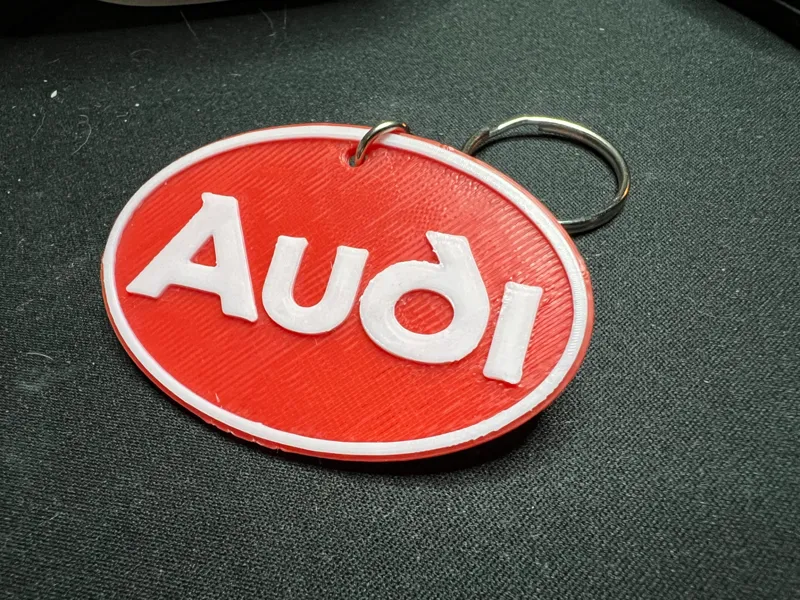 Brelok 3D Audi - Stylizowany Model