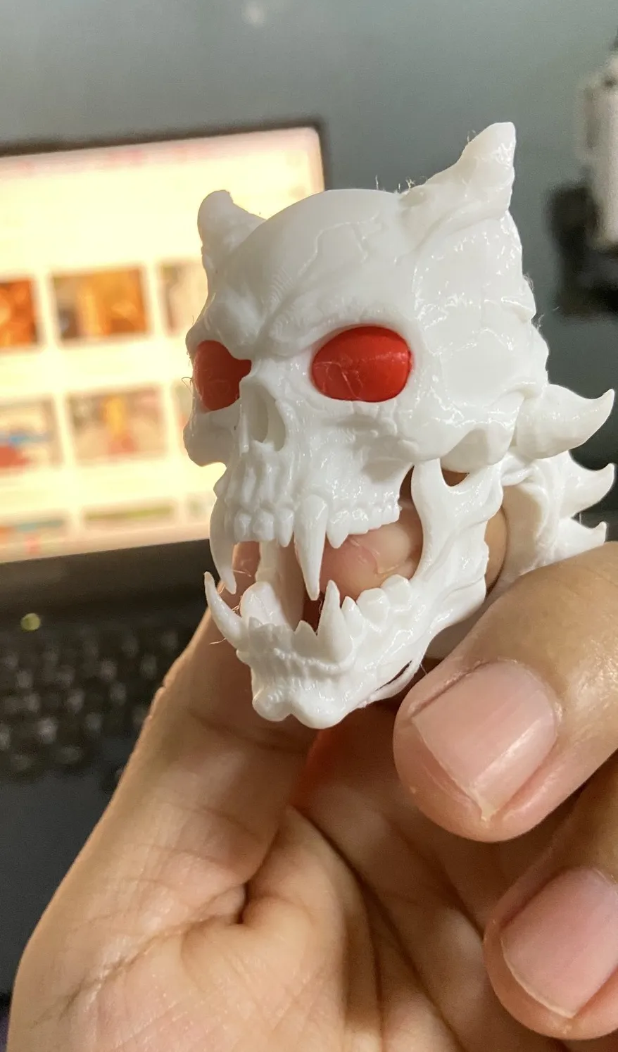 Skull Devil (Ring, Pendant, Earring) view 4