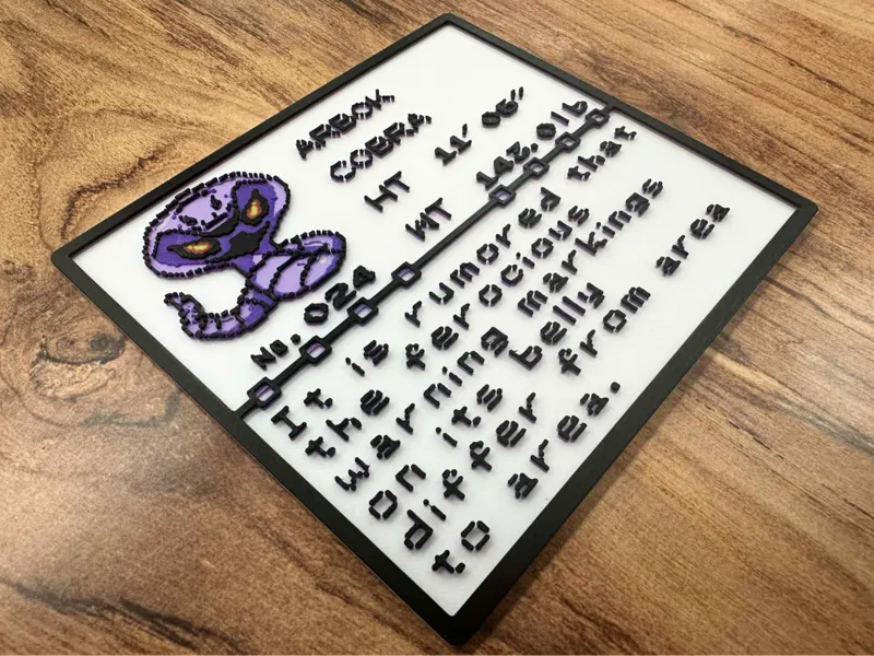 Pokemon Pokedex Arbok