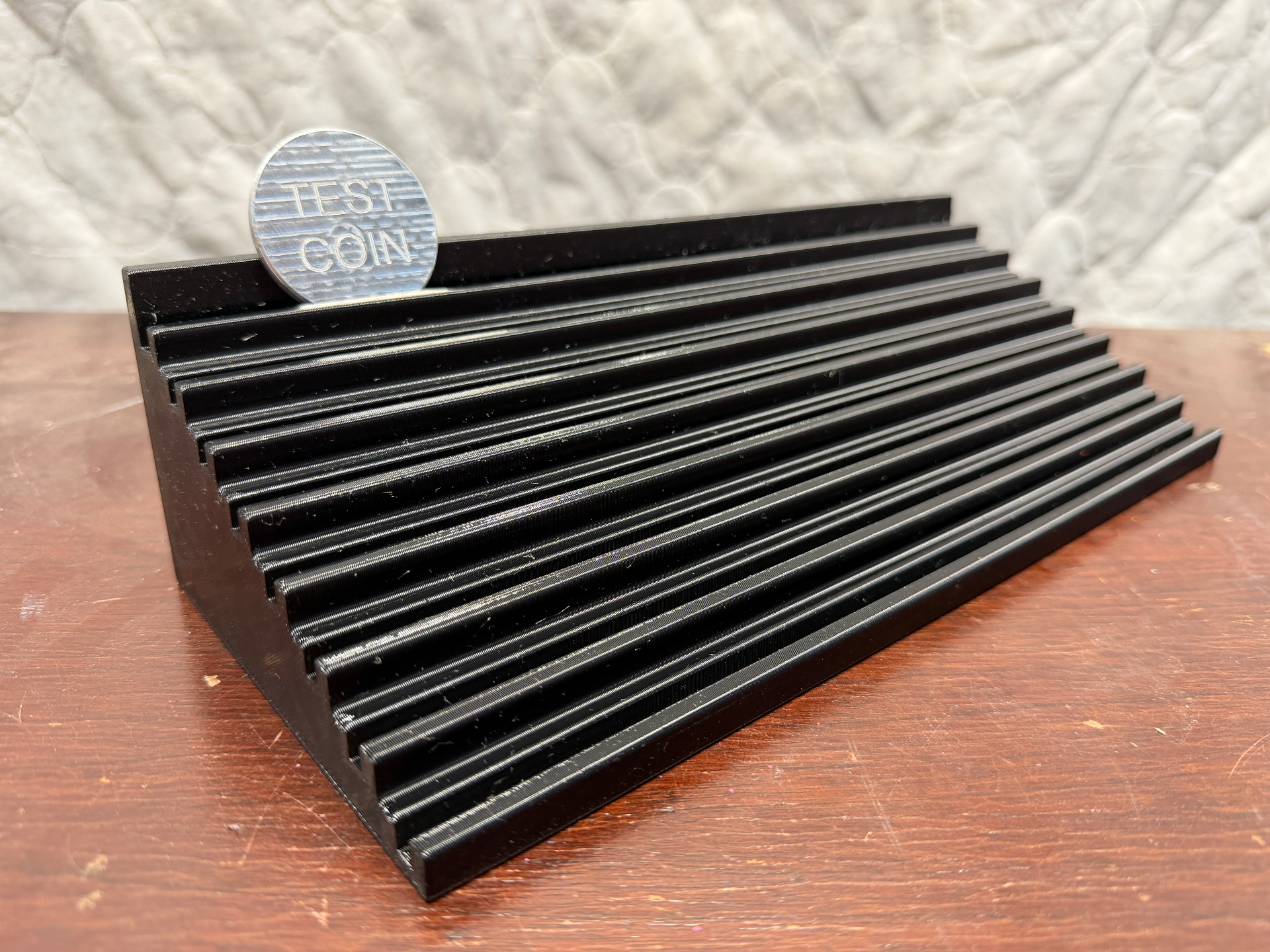 Large Challenge Coin Display -12 Styles - 4 Widths