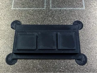 Blank insert for 1U 3 Pi 5 Plate
