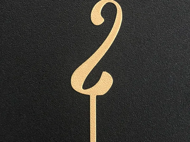 Cake topper 2