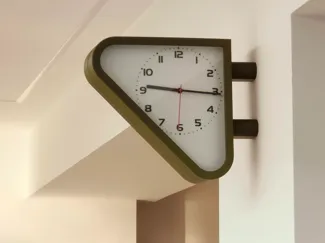 Maritime / Railway Double Sided Wall Clock