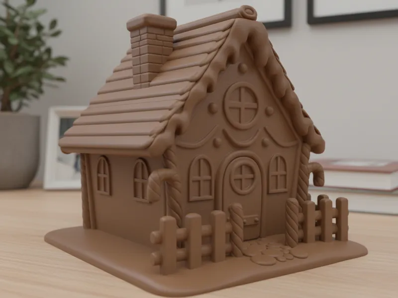 Christmas Gingerbread House - Holiday Decor