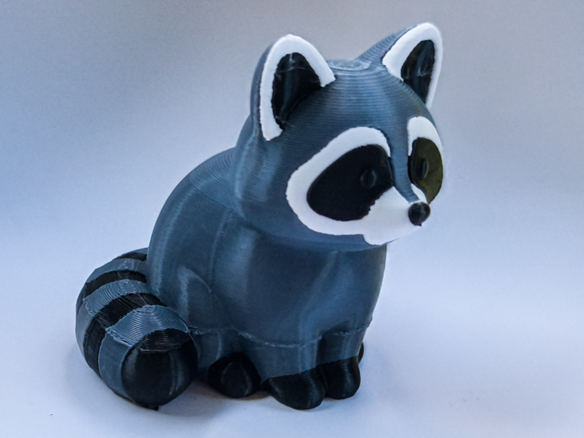 Chibi Raccoon figurine