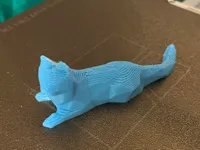 Chat low poly — photo 5