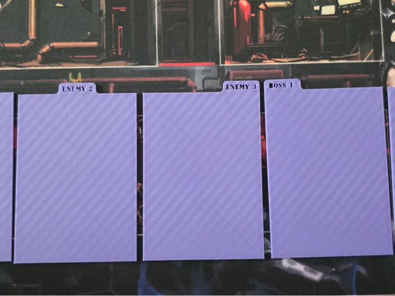 Waste of Parts Card Dividers