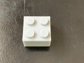 Brick compatible 2x2 brick