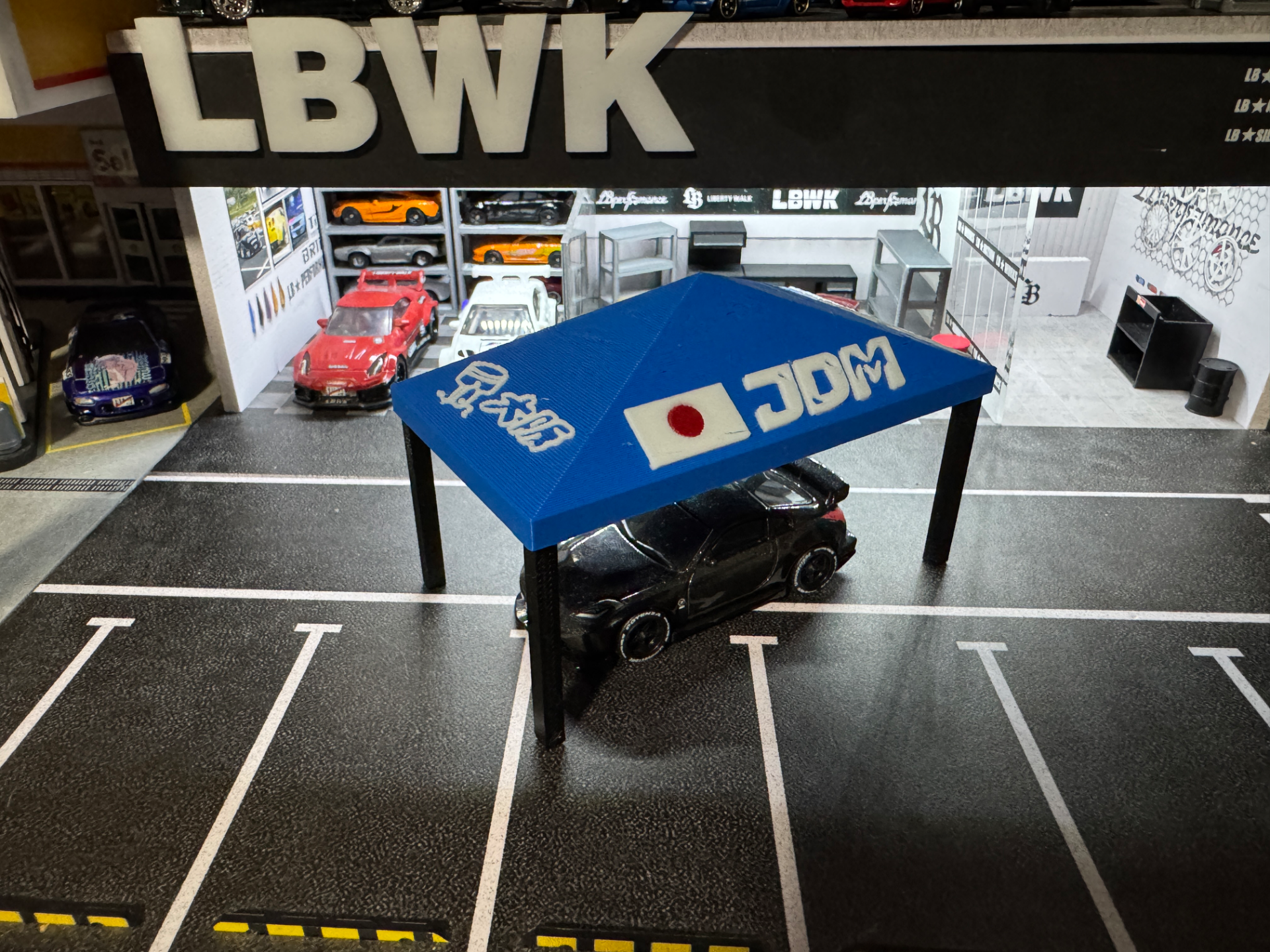 JDM canopy for 1:64 scale cars