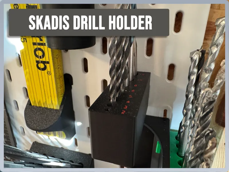 Skadis Drill Holder