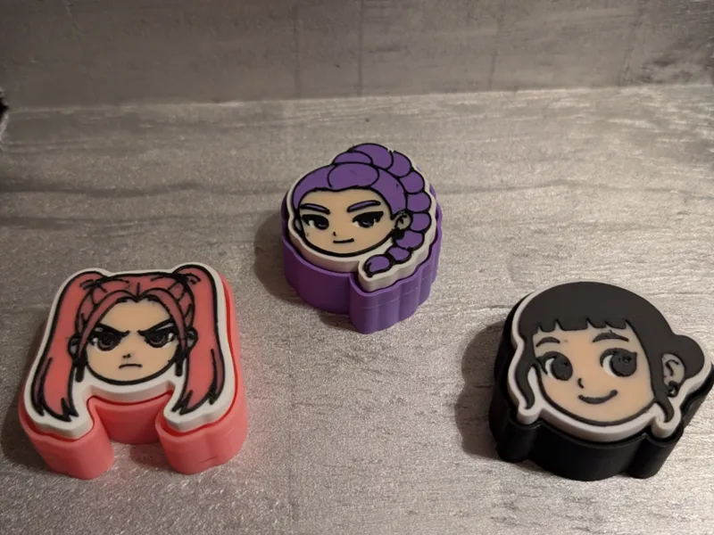 K-Pop Demon Hunters Fidget Clickers