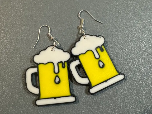 Beer Earrings