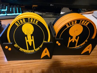 Star Trek Coaster Holder