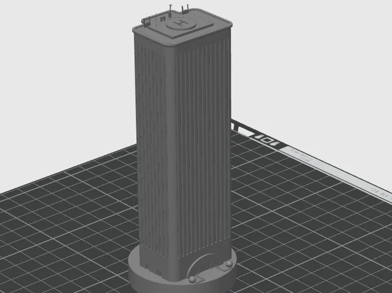 Rascacielos Torre Picasso con base circular