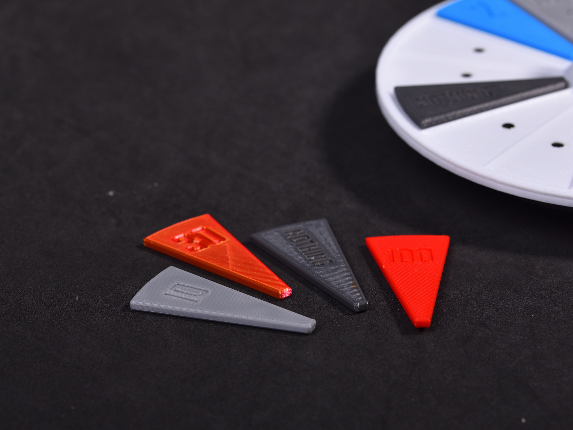 Miniatura 2 do modelo 3D 可自定义奖项的模块化抽奖转盘