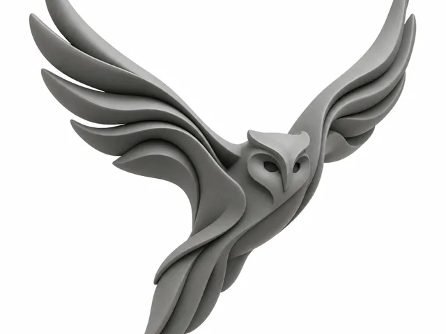Owl in flight