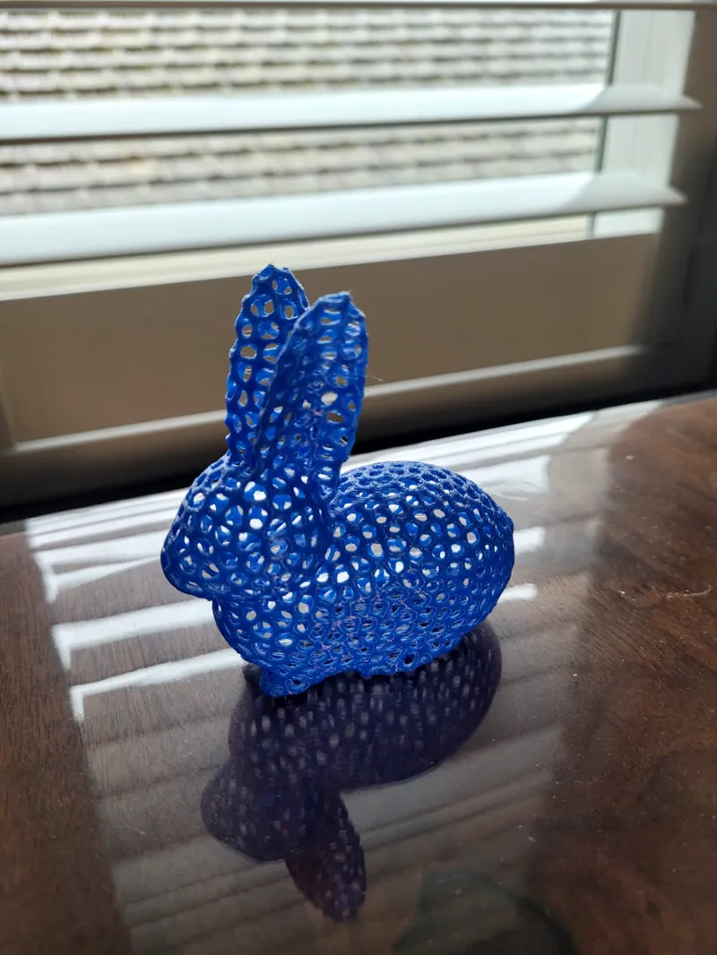 Voronoi Easter Bunny