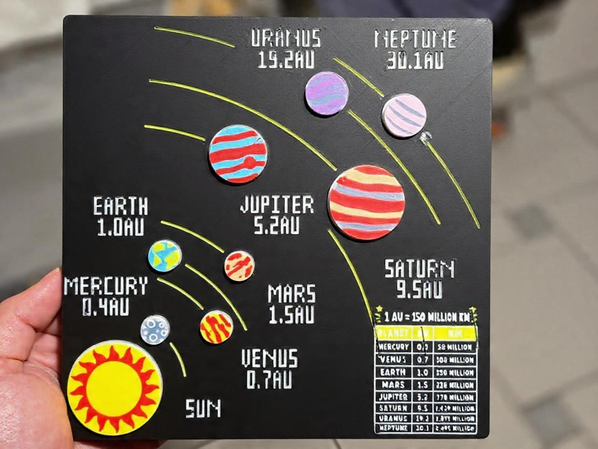 Solar System Learning Puzzle  