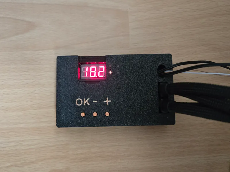 Temperaturgesteuerte Lüfterregelung 3 PIN 12V FAN