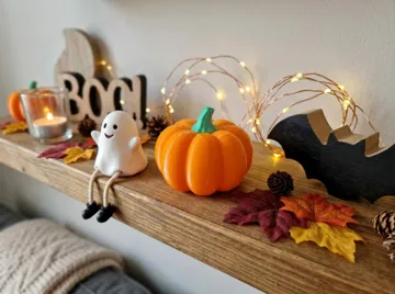 Estante o repisa: Pumpkin Shelf Sitter – Fall & Halloween Decor — vista de referencia 5