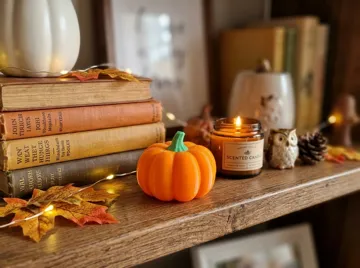 Estante o repisa: Pumpkin Shelf Sitter – Fall & Halloween Decor — vista de referencia 4
