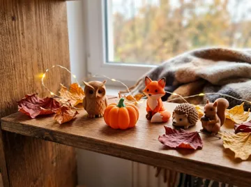 Estante o repisa: Pumpkin Shelf Sitter – Fall & Halloween Decor — vista de referencia 3
