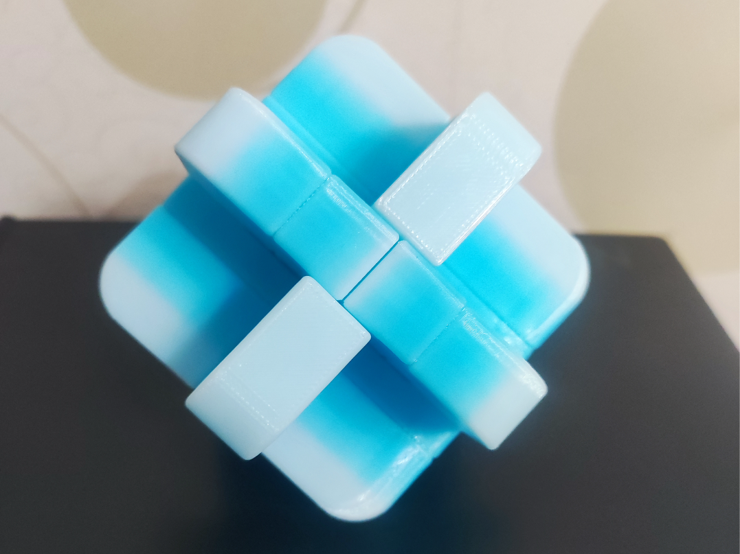 鲁班锁 Puzzle  孔明锁 靠拢 智力玩具