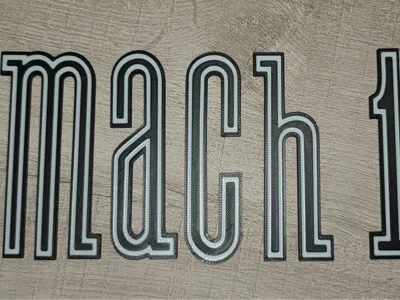 Ford Mustang Mach 1 Logo