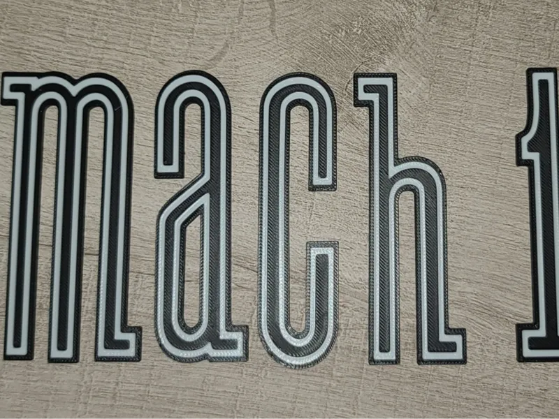 Ford Mustang Mach 1 Logo