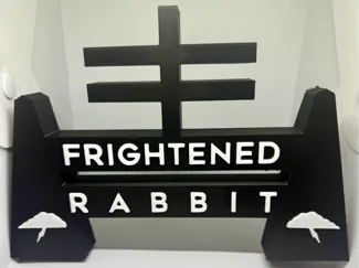 Frightened Rabbit (band) Freestanding Sign