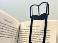 Marque-page livre ouvert — photo 1