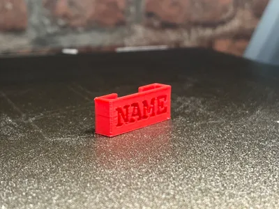 HAIX Name Tag Super Narrow