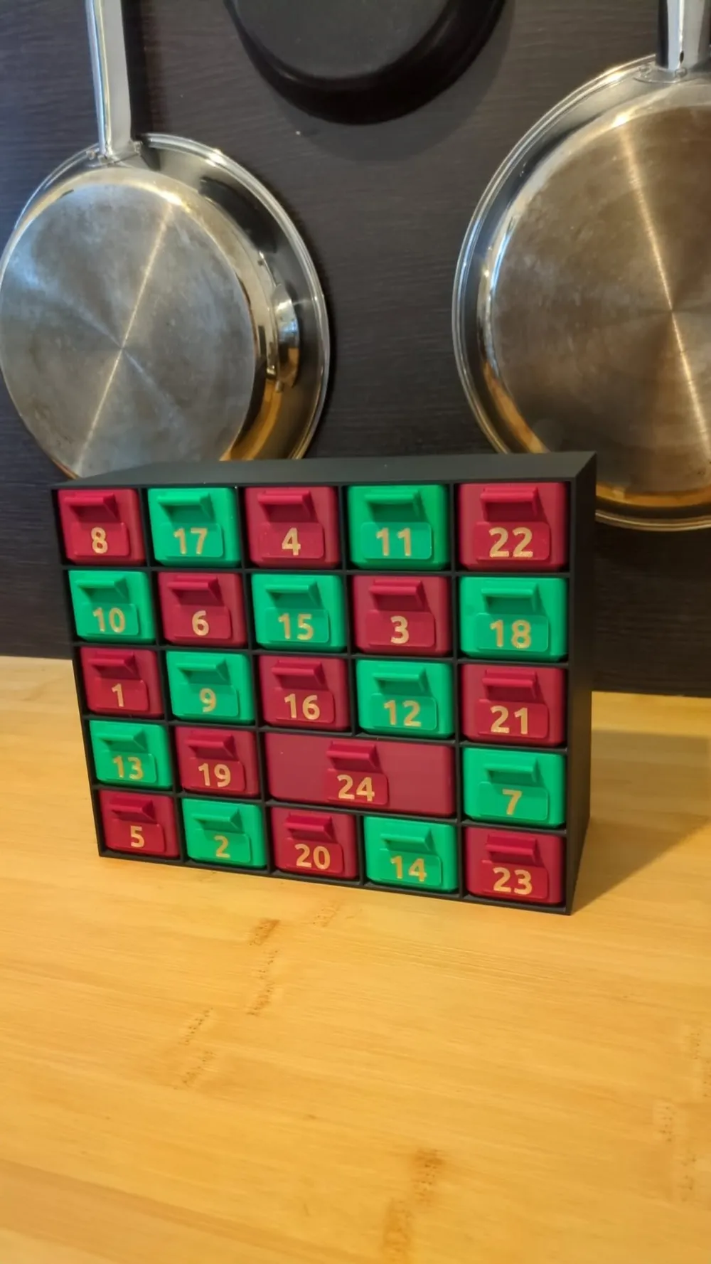 Advent calendar - Free 3D Print Model - MakerWorld
