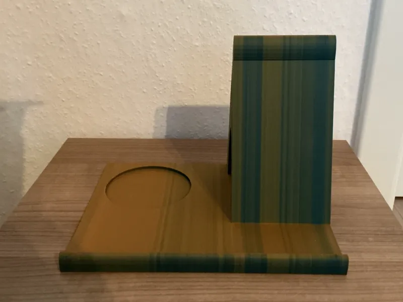 Buchstütze und Tablethalter